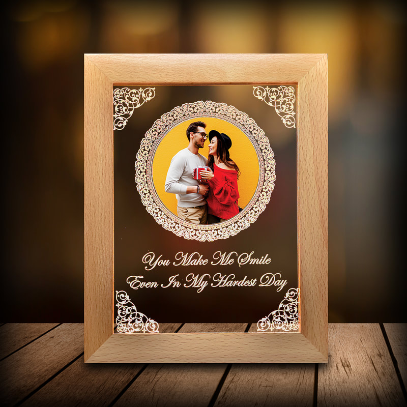 Personalised Photo Frame for Couple