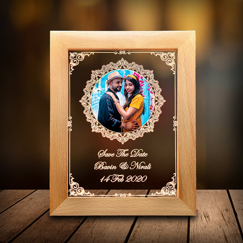Personalised Photo Frame for Anniversary